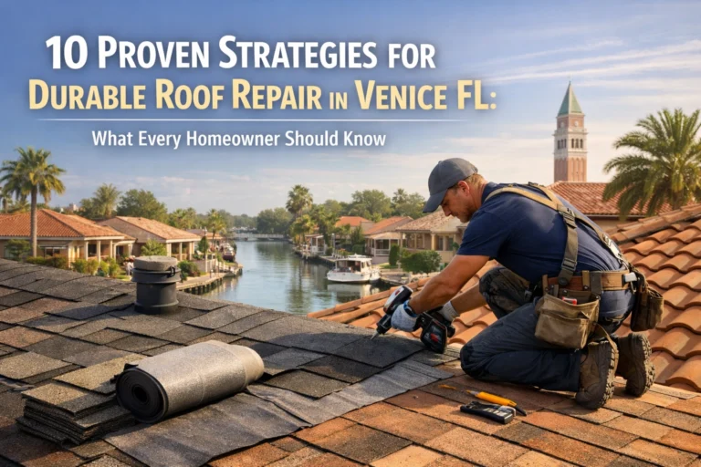 Read more about the article 10 Proven Strategies for Durable Roof Repair in Venice FL: What Every Homeowner Should Know